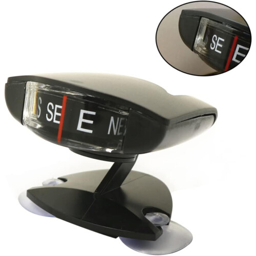 Car Compass Ball for Dashboard and Boats with Suction Cup, Accurate Direction Tracking 1
