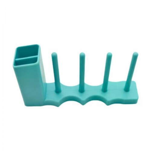 Sewing Bobbin Holder and Thread Spool Organizer for Quilting with Tangle Storage, 4 Spools