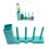 Sewing Bobbin Holder and Thread Spool Organizer for Quilting with Tangle Storage, 4 Spools 3