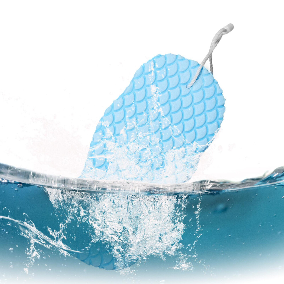 Exfoliating Bath Sponge - PVA, 6.713.52.6cm, Reusable, 4 Colors