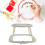 Adjustable Double Layer Embroidery Stand with Frame Holder for Needlework Desktop (Nordic Green) 5