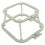 Adjustable Double Layer Embroidery Stand with Frame Holder for Needlework Desktop (Nordic Green) 1