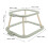Adjustable Double Layer Embroidery Stand with Frame Holder for Needlework Desktop (Nordic Green) 4