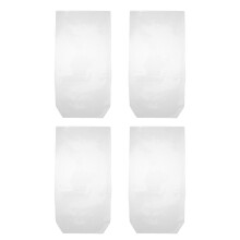 4Pièces Protège-Agenda Transparent A6 PVC Résistant À L'eau Et Rayures