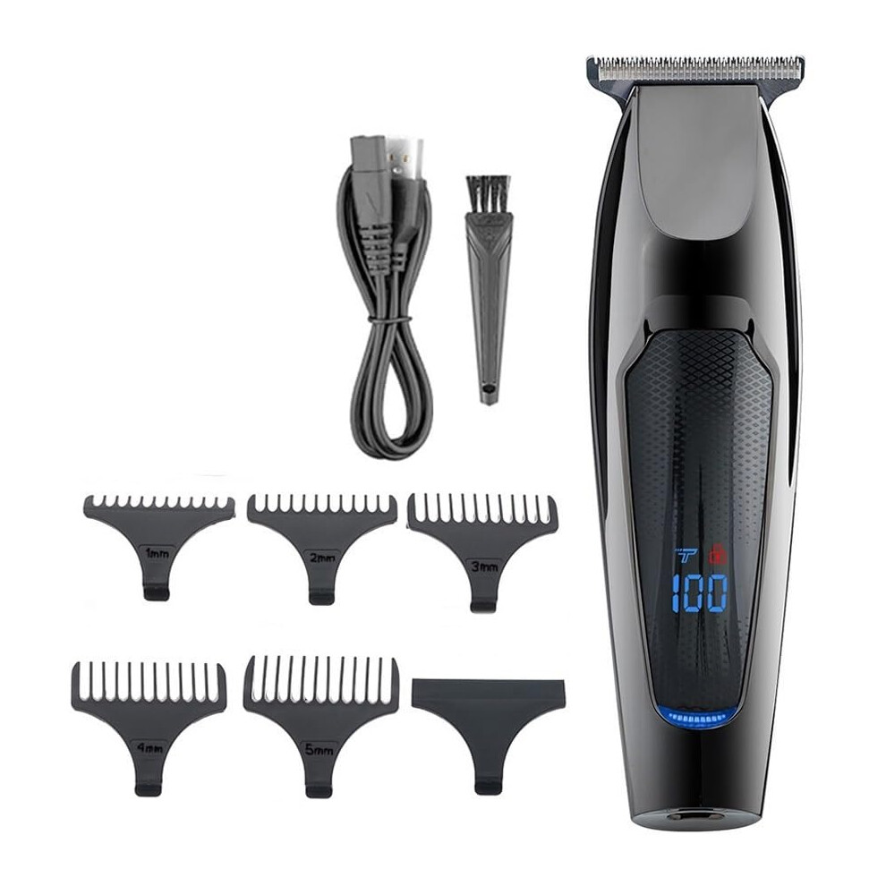 Electric Hair Clipper for Men with Precision Blades, Low Noise Cordless USB Rechargeable