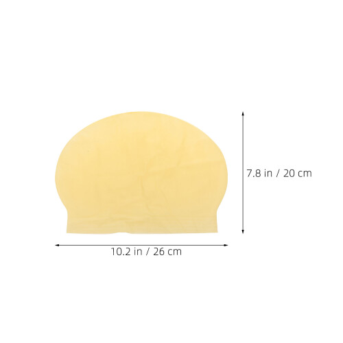 2Pièces Chauve Extensible En Latex Pour Fête 1