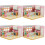 4Pièces Cuisine Puzzle 3D Papier DIY Enfants 7