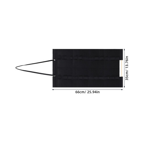 12Paires Présentoir Baguettes Percussion Mural Pliable 2