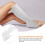 2Paires Orteils Compression En Nylon Élastique 6