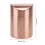 304 Stainless Mini Desk Bin 15