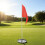 2Sets Duurzame Golf Putting Green Cup Met Flagstick 7