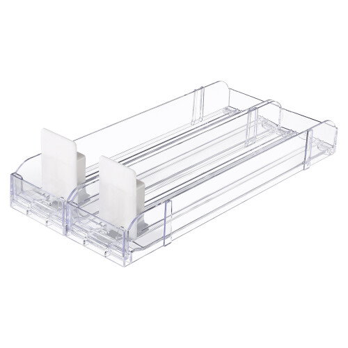 4Pcs Shop Acrylic Display Rack Auto-Push Case for Storage
