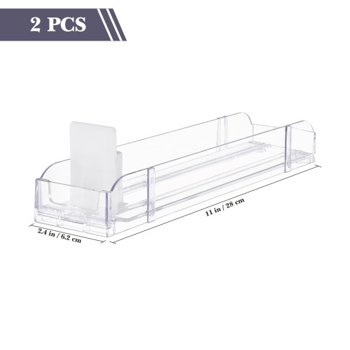 4Pcs Shop Acrylic Display Rack Auto-Push Case for Storage 2
