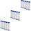 15Pcs Shower Filter Replacement White T-Shaped for Hard Water Use 7
