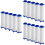 15Pcs Shower Filter Replacement White T-Shaped for Hard Water Use 8