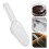 2Pcs Small Clear Plastic Ice Scoops for Home Freezer Stable Design 9