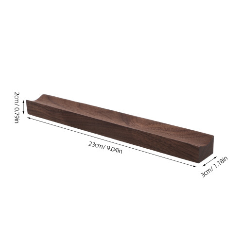 Coffee Wooden Rolling Pin Holder Space-Saving Pastry Roller Stand 2