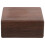 Coffee Wood Challenge Coin Box Secure Hinged Lid Display Organizer 1