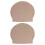 2St Elastische Latex Hoofd Voor Vrouwen Tint 1