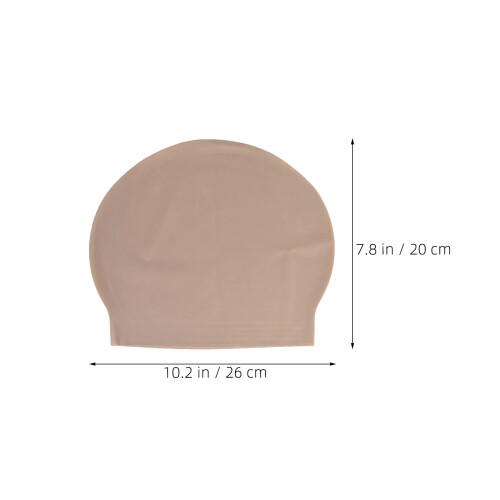 2St Elastische Latex Hoofd Voor Vrouwen Tint 1