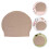 2St Elastische Latex Hoofd Voor Vrouwen Tint 10