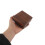 Coffee Wood Challenge Coin Box Secure Hinged Lid Display Organizer 4