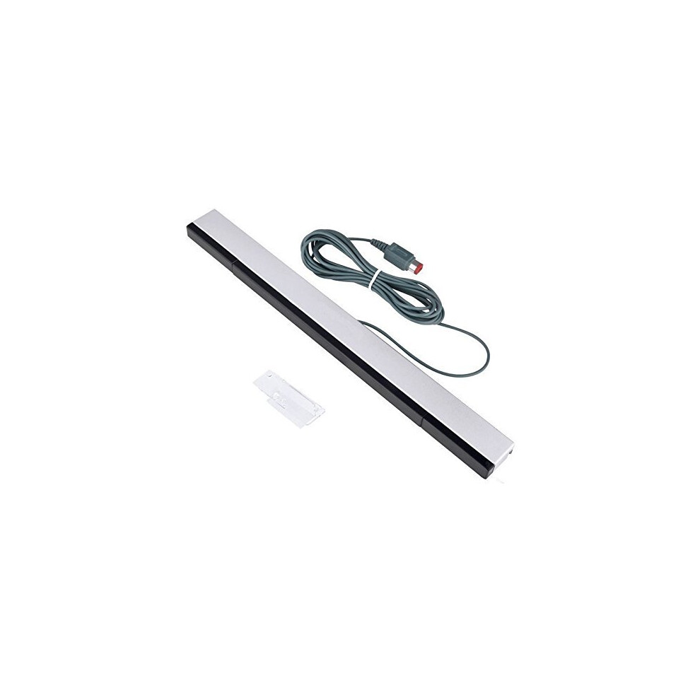 Wired Sensor Bar Replacement With Stand For Nintendo Wii And Wii U, Precise Motion Tracking 9169991804194