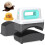 Mini Heat Press for Hats with Uniform Curved Heating, Ceramic Fast Heat Conversion, Auto Off 1