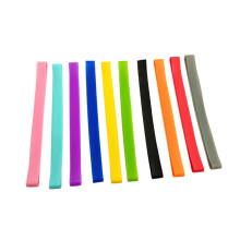 10Pcs Silicone Elastic Bands Reusable Packing Straps for Boxes Plates Books Household Restaurant
