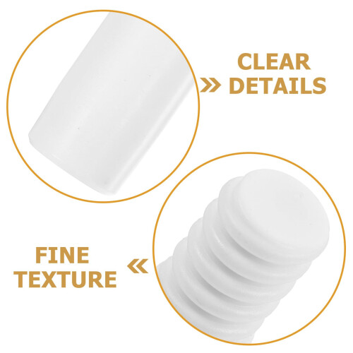 Broom Handle Replacement Tip – Durable Plastic Threaded Adapter for Quick  and Universal Fit 2