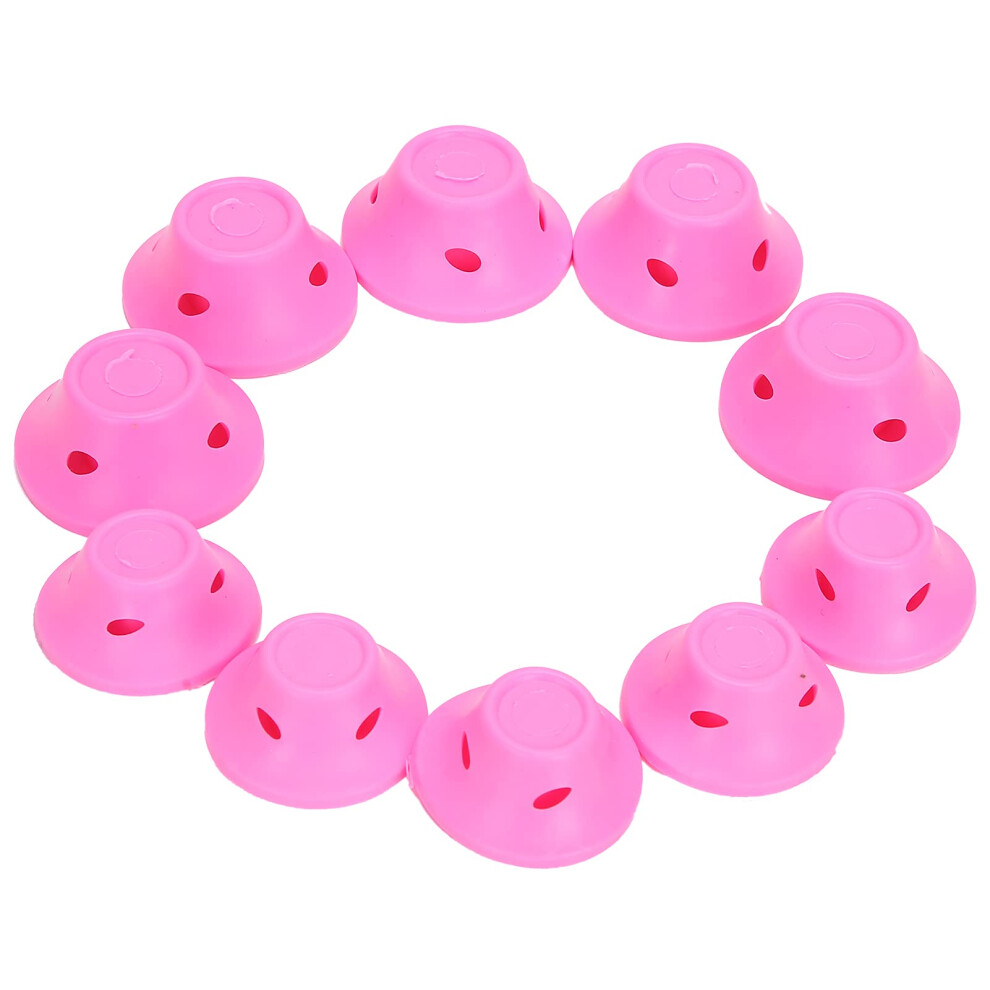 Heatless Hair Curlers Silicone Set for Women and Kids, Gentle Overnight Styling and Frizz Reduction