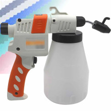 Electric Spot Cleaning Gun 0.75L, Adjustable Pressure Textile Cleaner for Screen Printing and Silk