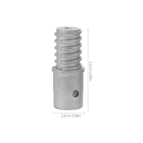 4pcs Extension Pole Adapter Tips with Metal Threaded End for Broom Handle  and Paint Roller 1