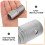 4pcs Extension Pole Adapter Tips with Metal Threaded End for Broom Handle  and Paint Roller 3