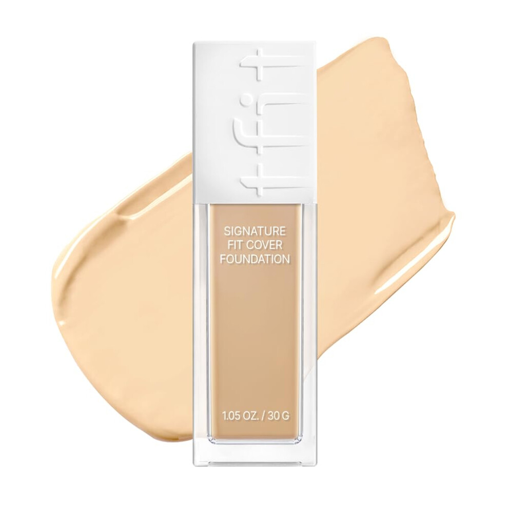 Korean Foundation W01 Vanilla Shade Full Coverage Matte Poreless OilControl LongLasting Lightweight