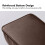 Almohada para manicura, almohadilla rectangular bicolor 5