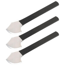 3 Sets Steel Foot File Callus Remover for Dead Skin Removal with Comfortable Grip for Home and Salon