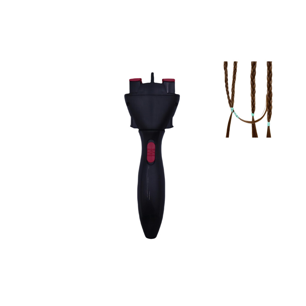 Unisex Automatic Hair Braider Onebutton Easy Control For Quick Diy Hairstyles And Travel Use