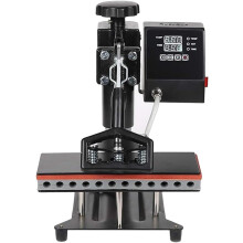Heat Press Machine with Swing Away Design, Fast Heat Transfer for TShirts and Sublimation Pen Printing