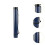 Telescoping Poster Tube Adjustable Waterproof Document Storage Case with Shoulder Strap Deep Blue 2