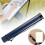 Telescoping Poster Tube Adjustable Waterproof Document Storage Case with Shoulder Strap Deep Blue 4