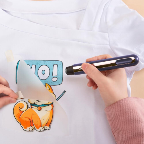 Mini Heat Press Machine with Dual Temperature Modes for DIY Vinyl Transfer and Small Projects 1