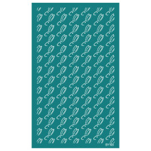 Silk Screen for Clay Earrings with Rabbit Pattern, Reusable Easy‑Clean Stencil for Multi‑Surface Crafts 6.3x4Inch