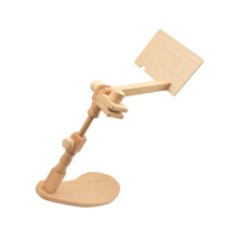Adjustable Wooden Embroidery Stand with 360 Rotating Cross Stitch Frame for DIY Sewing and Needlework
