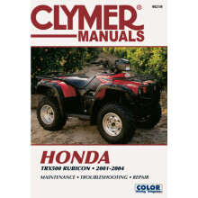 Honda TRX500 Rubicon Series ATV 20012004 Service Repair Manual by Hayn