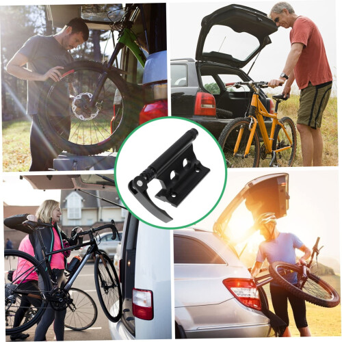 Bike Fork Mount Quick Release for Car SUV Transport and Secure Front Wheel Storage 1