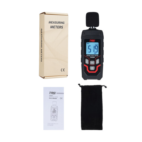 TA656A Sound Level Meter 30-130dB, 0.1dB Precision, Compact Design 1