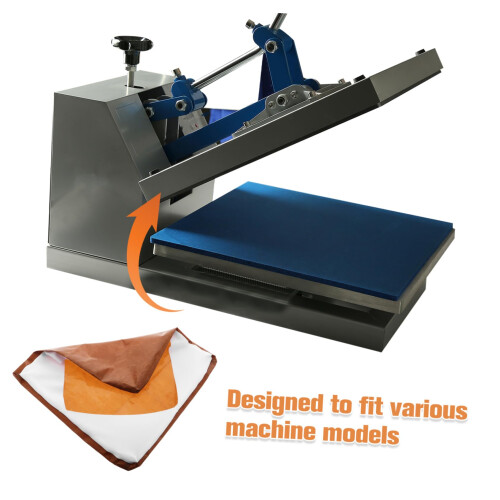 Heat Press Sheet Nonstick  Temperature Sublimation Cover Durable Plate Protector 2