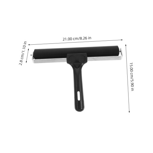 Rubber Printing Roller for Wall Painting and Crafts, Durable Hard Rubber with Smooth Even Coverage 1