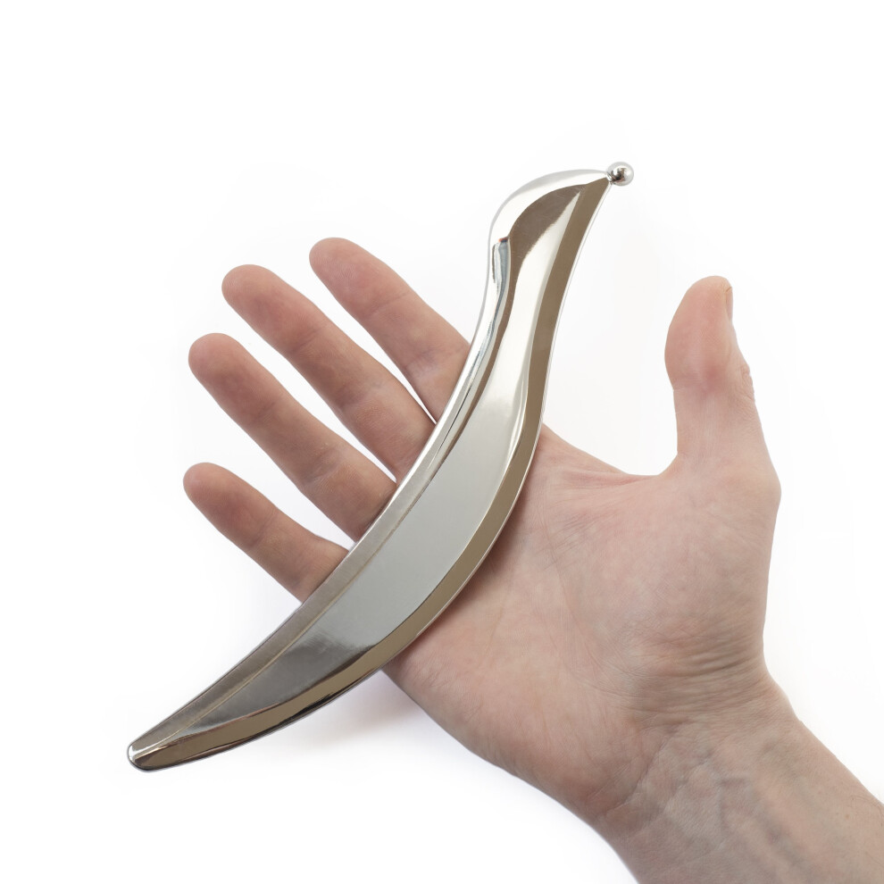 IASTM Stainless Steel Fascia Scraper with Precision BallEnd for Myofascial and Soft Tissue Release